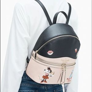 Kate spade Disney Minnie Mouse backpack NWT beige